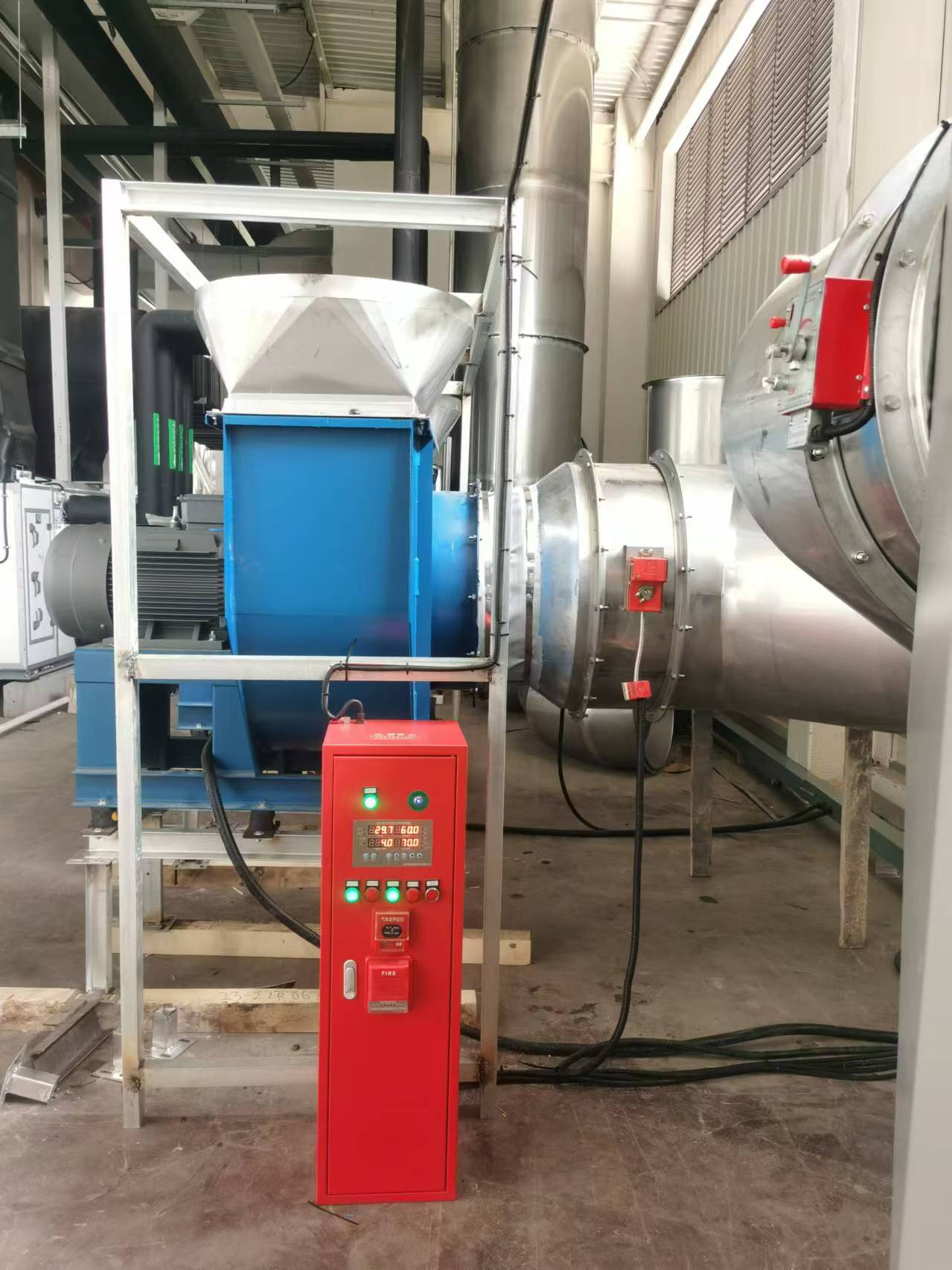 工业除尘设备灭火装置应用