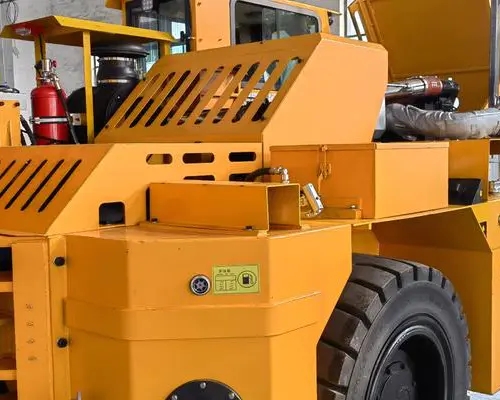 矿山工程车灭火（山东某金矿）